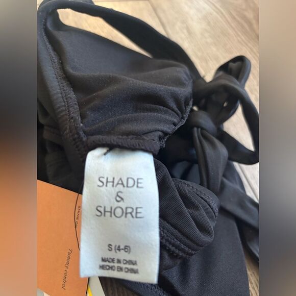 Shade & Shore Black Kids One Piece Swimsuit - Picture 3 of 7